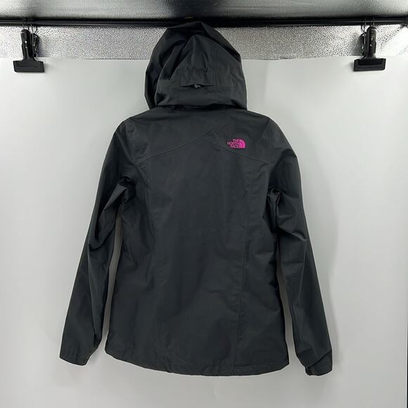 The North Face Women's Resolve Plus Hooded Jacket - Asphalt Gray - Small - Picture 8 of 8